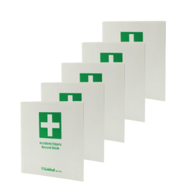 Guildhall Accident and Injury Book Compliant with DPA 5 Pack 109033 F