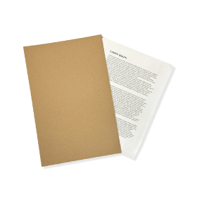 Guildhall Square Cut Folder Heavyweight 290gsm Foolscap Buff 100 Pack 126661 F