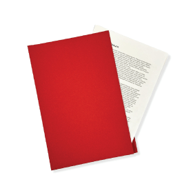 Guildhall Square Cut Folder Mediumweight 250gsm Foolscap Red 100 Pack FS250 REDZ 114783 F