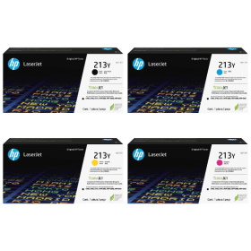 HP 213Y Extra High Capacity Multipack Full Set of 4 Toner Cartridges Original