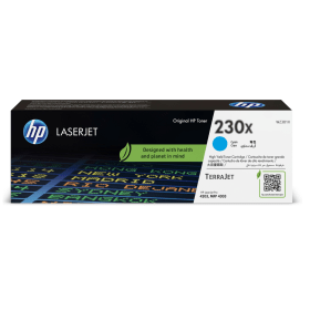 HP 230X Cyan High Capacity Toner Cartridge W2301X Original