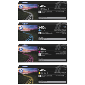 HP 240A Multipack Full Set of 4 Toner Cartridges Original