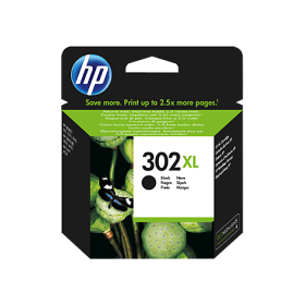 HP 302XL Black High Capacity Ink Cartridge F6U68AE NEW CAPACITY Original