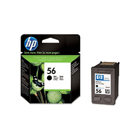 HP 56 Black Ink Cartridge C6656AE B Grade Original