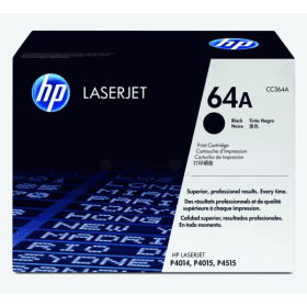 HP 64A Black Toner Cartridge CC364A Original