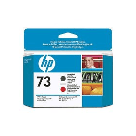 HP 73 Matte Black and Chromatic Red Printhead CD949A Original