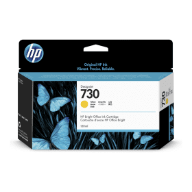 HP 730 Yellow Ink Cartridge P2V64A Original