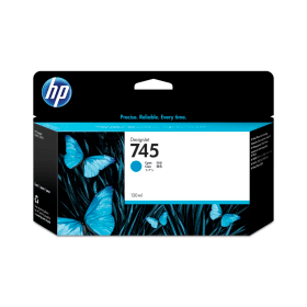 HP 745 Cyan Ink Cartridge F9J97A Original
