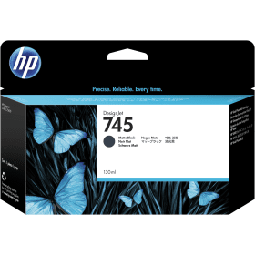 HP 745 Matte Black Ink Cartridge F9J99A Original