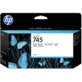 HP 745 Photo Black Ink Cartridge F9J98A Original