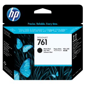 HP 761 Matte Black Printhead CH648A Original