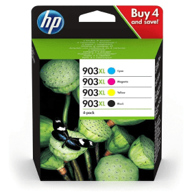 HP 903XL High Capacity Multipack Full Set of 4 Ink Cartridges 3HZ51AE Original