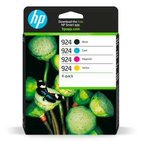 HP 924 Multipack Full Set of 4 Ink Cartridges 6C3Z1NE Original