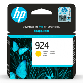 HP 924 Yellow Ink Cartridge 4K0U5NE Original