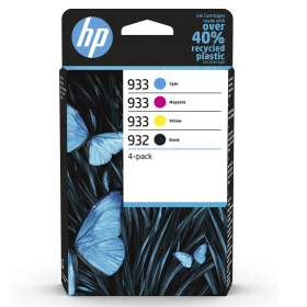 HP 932 933 Multipack Full Set of 4 Ink Cartridges 6ZC71AE Original