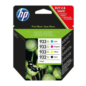 HP 932XL 933XL High Capacity Multipack Full Set of 4 Ink Cartridges C2P42AE Original