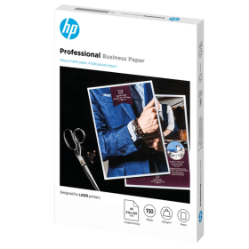 HP Business 7MV80A A4 Matte White Laser Copy Paper 200gsm 150 Sheets