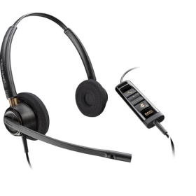 HP Poly EncorePro 525 M Wired On Ear USB A Headset Black 848784 F