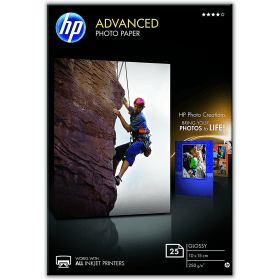 HP Q8691A 10cmx15cm Advanced Glossy Photo Paper 250gsm 25 sheets