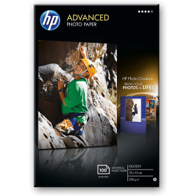 HP Q8692A 10cmx15cm Advanced Glossy Photo Paper 250gsm 100 sheets