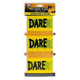 Halloween Printed Caution Tape Enter If You Dare 3x3m 12 Pack PMS05134 F