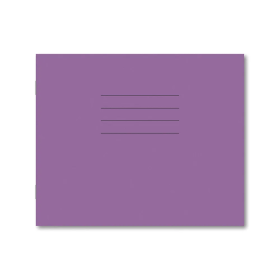 Hamelin 165mm x 200mm Handwriting Book 40 Page Purple 100 Pack JD96211 F