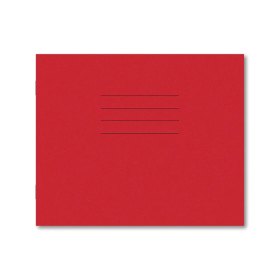 Hamelin 165mm x 200mm Handwriting Book Lined 40 Page Red 100 Pack JD96214 F