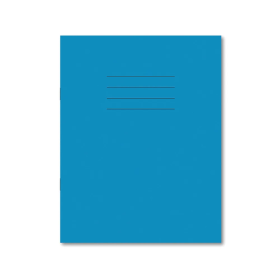 Hamelin 229mm x 178mm Exercise Book Lined 80 Page Light Blue 100 Pack JD93761 F