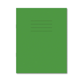 Hamelin 229mm x 178mm Exercise Book Lined 80 Page Light Green 100 Pack JD93760 F