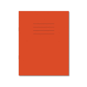Hamelin 229mm x 178mm Exercise Book Squared 80 Page Orange 100 Pack JD93769 F