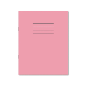 Hamelin 229mm x 178mm Exercise Book Squared 80 Page Pink 100 Pack JD96093 F