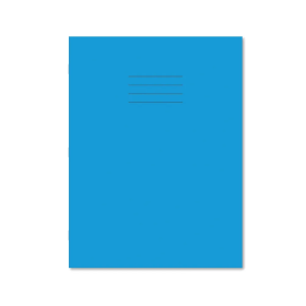 Hamelin A4 Exercise Book Lined 80 Page Light Blue 50 Pack JD28547 F