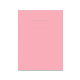 Hamelin A4 Exercise Book Lined 80 Page Pink 50 Pack JD28607 F