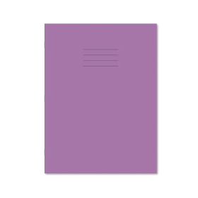 Hamelin A4 Exercise Book Lined 80 Page Purple 50 Pack JD28571 F