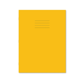 Hamelin A4 Exercise Book Squared 80 Page Yellow 50 Pack JD28520 F
