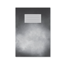 Hamelin A4 Artbook Plain 40 Pages Cloudy Black 50 Pack JD18041 F