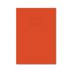 Hamelin A4 Exercise Book Lined 64 Page Orange 50 Pack JD13052 F