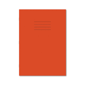 Hamelin A4 Exercise Book Lined 64 Page Orange 50 Pack JD93726 F