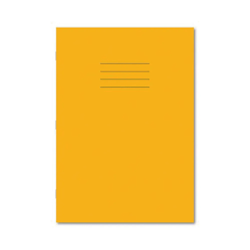 Hamelin A4 Exercise Book Lined 64 Page Yellow 50 pack JD93723 F
