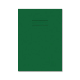 Hamelin A4 Exercise Book Lined 80 Page Dark Green 50 Pack JD93712 F