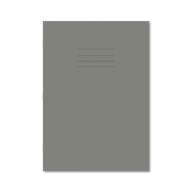Hamelin A4 Exercise Book Lined 80 Page Grey 50 Pack JD93711 F