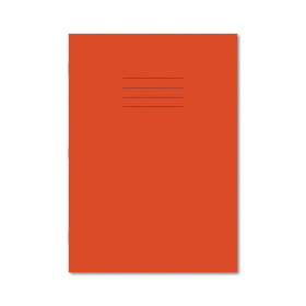 Hamelin A4 Exercise Book Lined 80 Page Orange 50 Pack JD93709 F