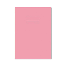 Hamelin A4 Exercise Book Lined 80 Page Pink 50 Pack JD96168 F