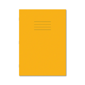 Hamelin A4 Exercise Book Lined 80 Page Yellow 50 Pack JD93706 F