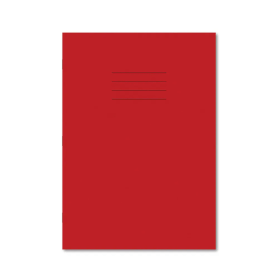 Hamelin A4 Exercise Book Squared 80 Page Red 50 Pack JD14857 F