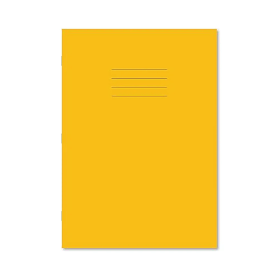 Hamelin A4 Exercise Book Squared 80 Page Yellow 50 Pack JD95406 F