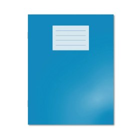 Hamelin Oxford 229mm x 178mm Exercise Book Lined 80 Page Light Blue 100 Pack JD06110 F