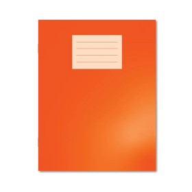 Hamelin Oxford 229mm x 178mm Exercise Book Lined 80 Page Orange 100 Pack JD07562 F