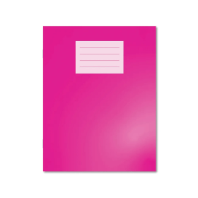 Hamelin Oxford 229mm x 178mm Exercise Book Lined 80 Page Pink 100 Pack JD06118 F