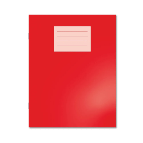 Hamelin Oxford 229mm x 178mm Exercise Book Lined 80 Page Red 100 Pack JD06106 F